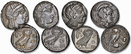 Owl coins of Athens